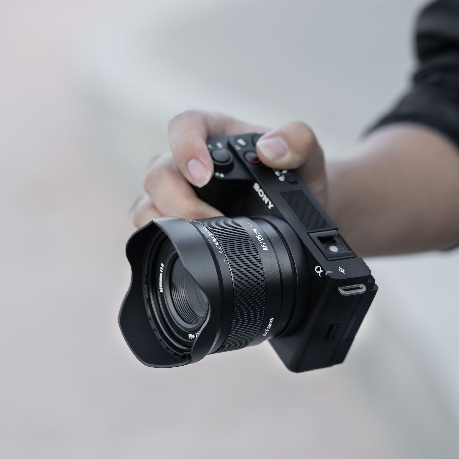 7artisans AF 85mm F1.8 de Lente de cámara para Sony E, Marco Completo