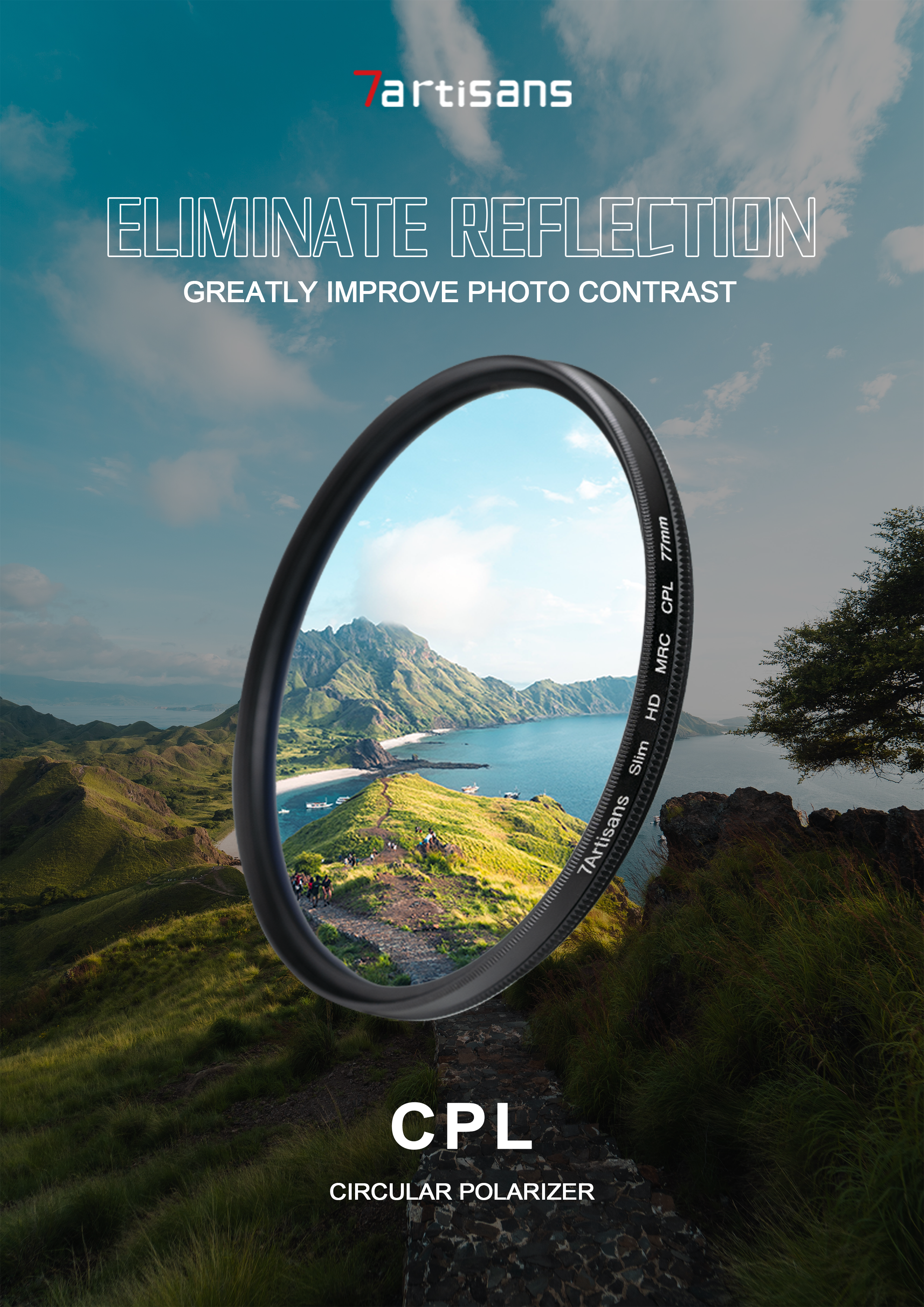 Circular Polarising Lens Filter