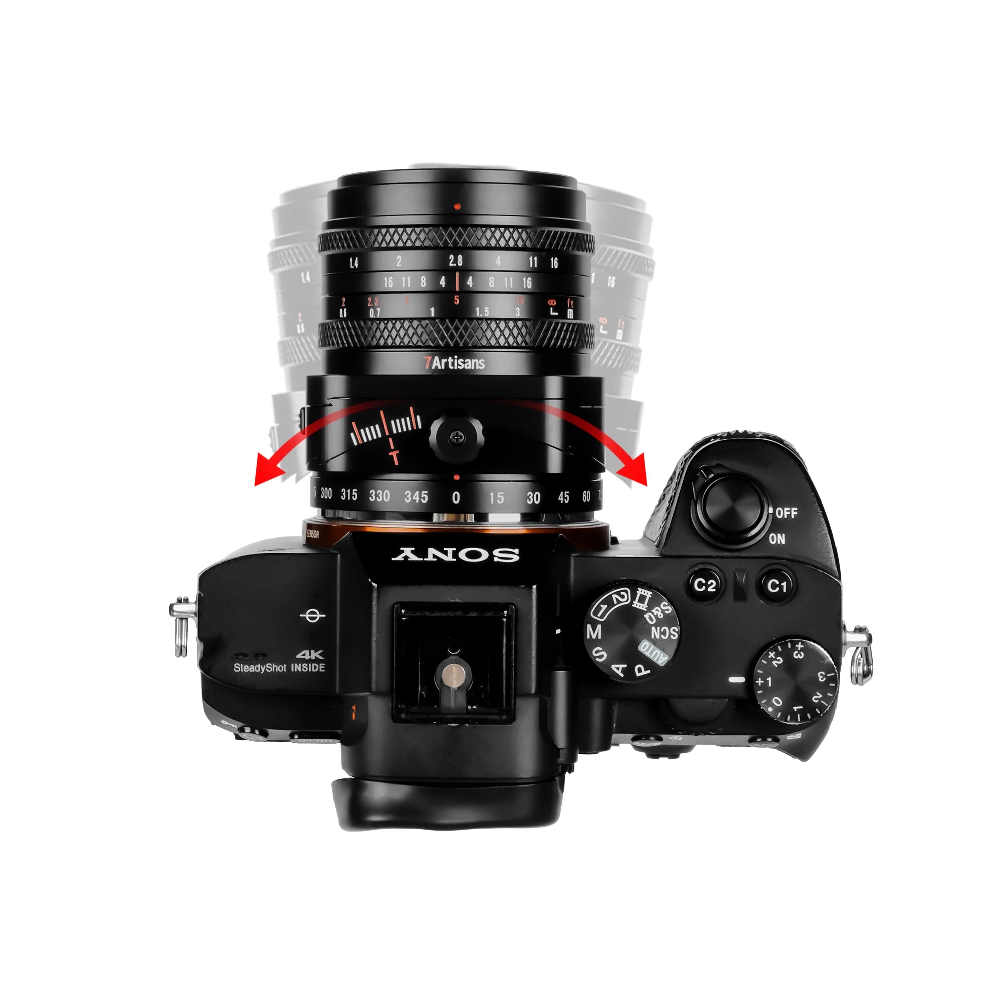 50mm F1.4 APS-C Tilt lens
