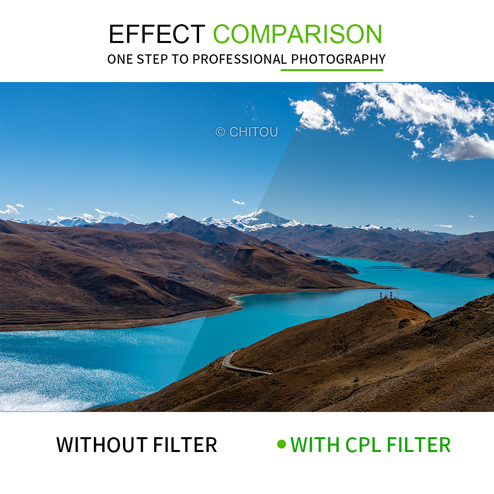 Circular Polarising Lens Filter