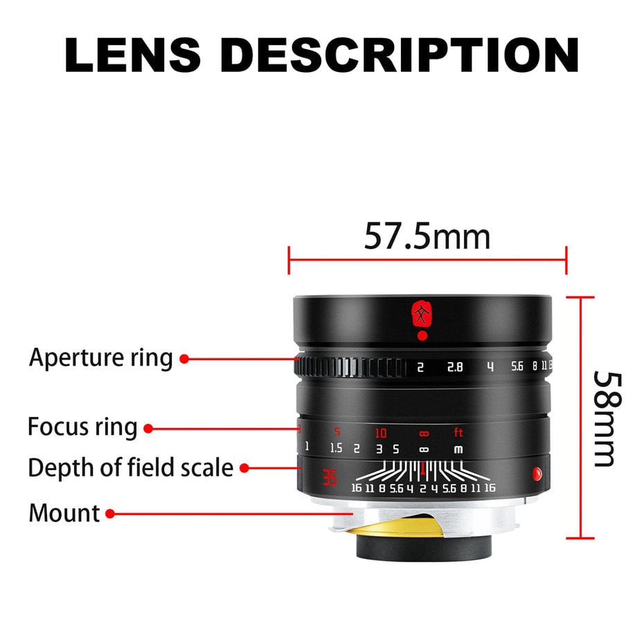 35 mm f/2,0 MKII para Leica M