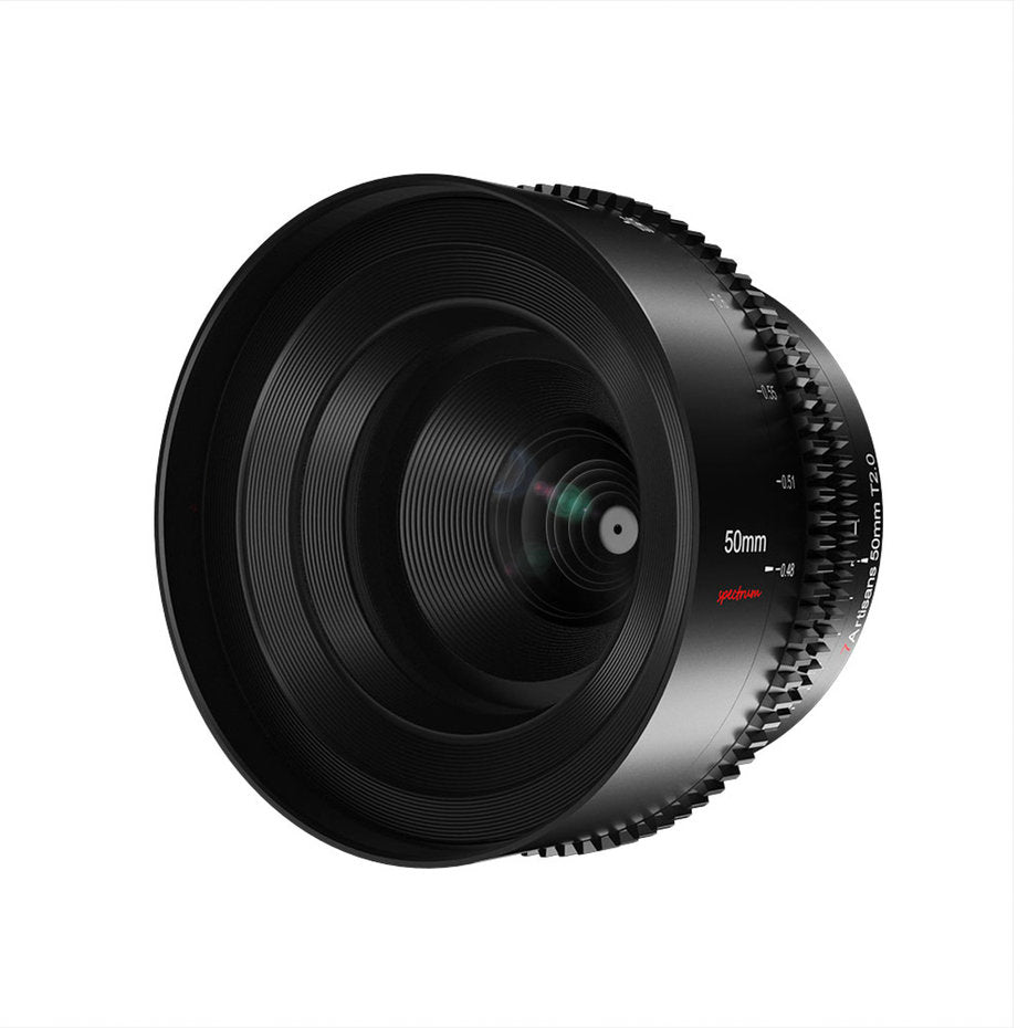 Objetivo de cine de espectro completo T/2 de 50 mm
