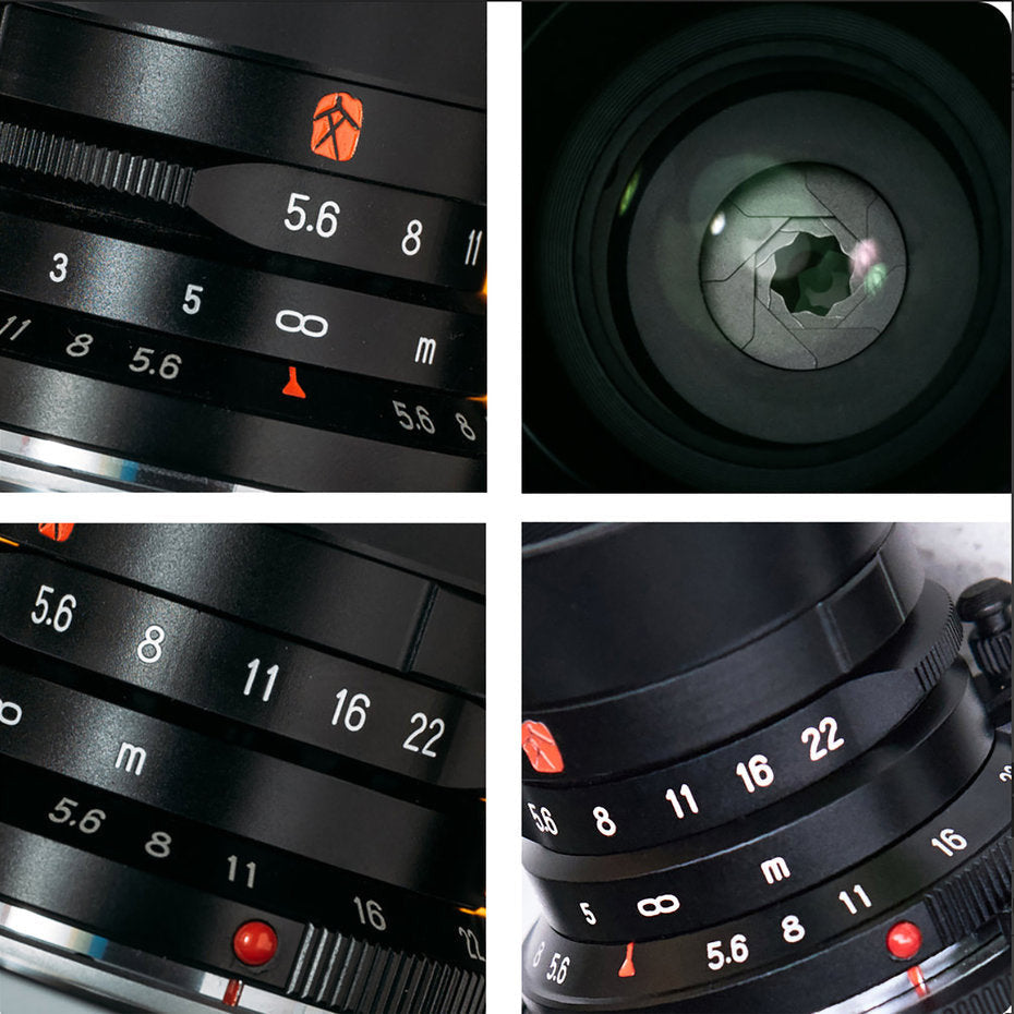 28mm f/5.6 Full-frame lens for Leica M