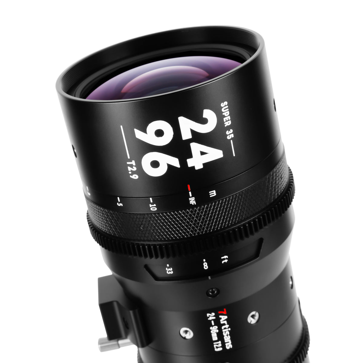 Objetivo zoom de cine Super 35 T2.9 de 24 mm a 96 mm