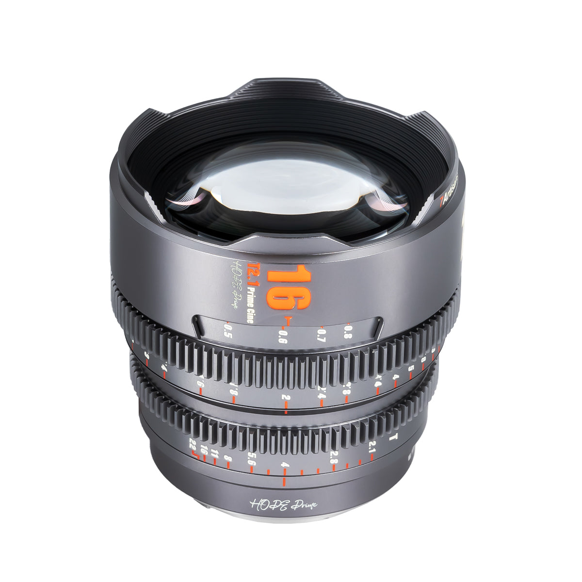 Objetivo de cine Hope T2.1 Super 35 de 16 mm