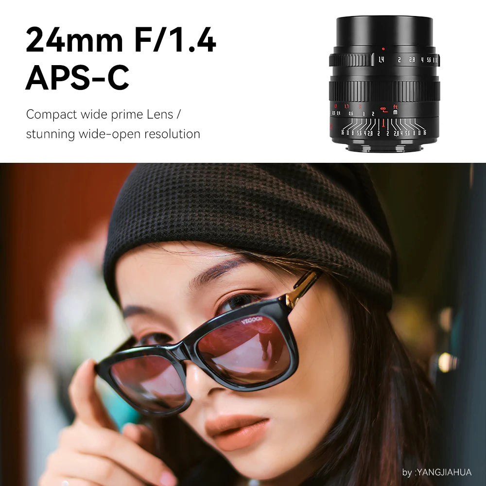 24mm f/1.4 APS-C lens