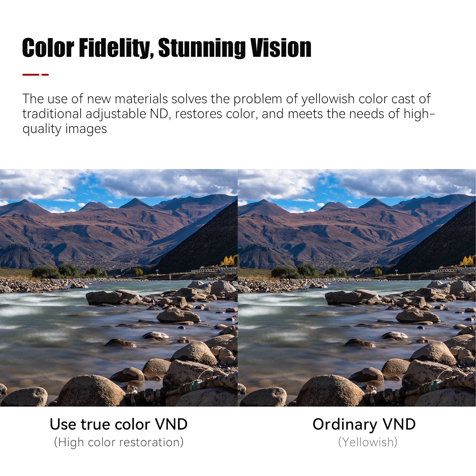 True Colour Variable ND Filter