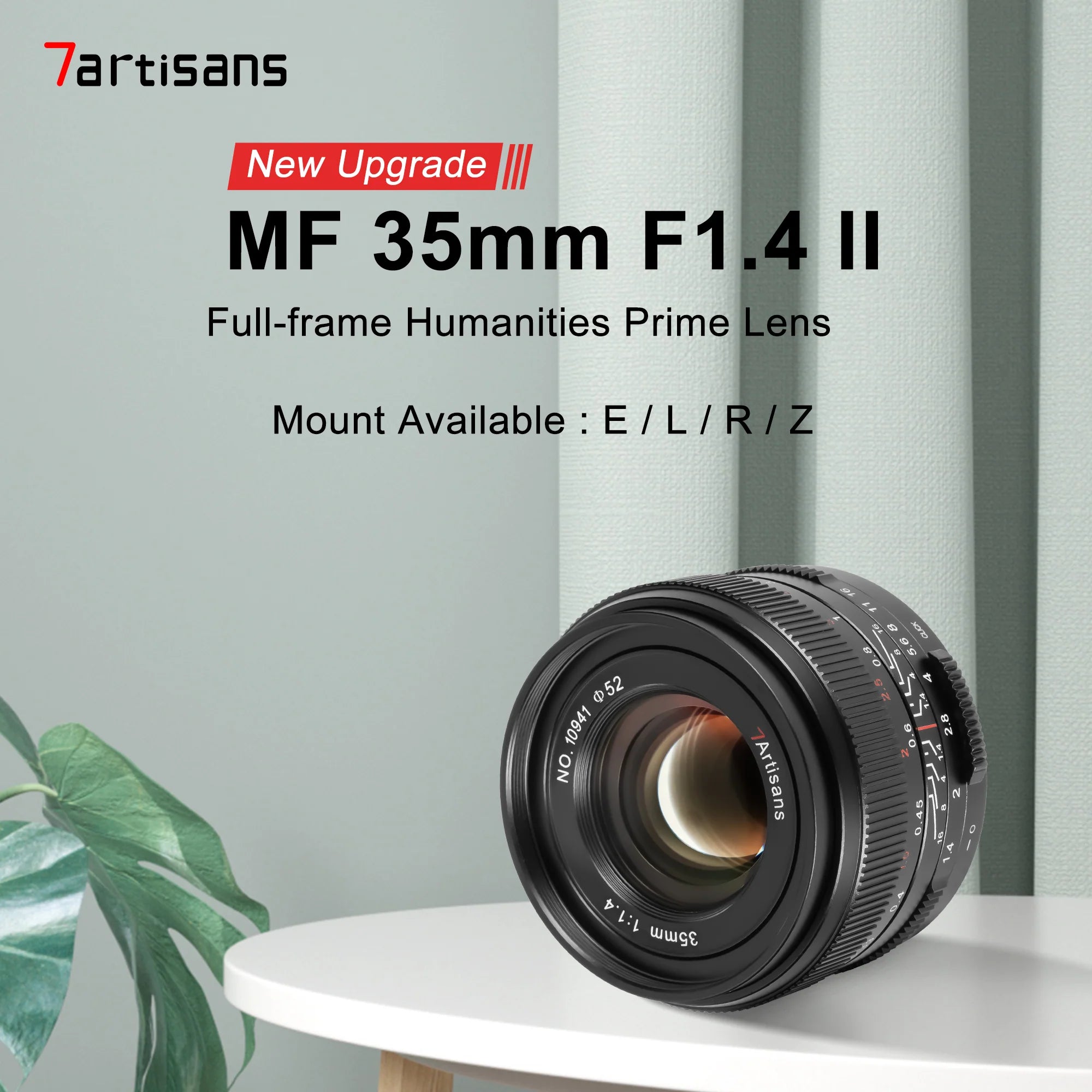 35mm f/1.4 Full Frame E/EOS-R/Z/L MKiii