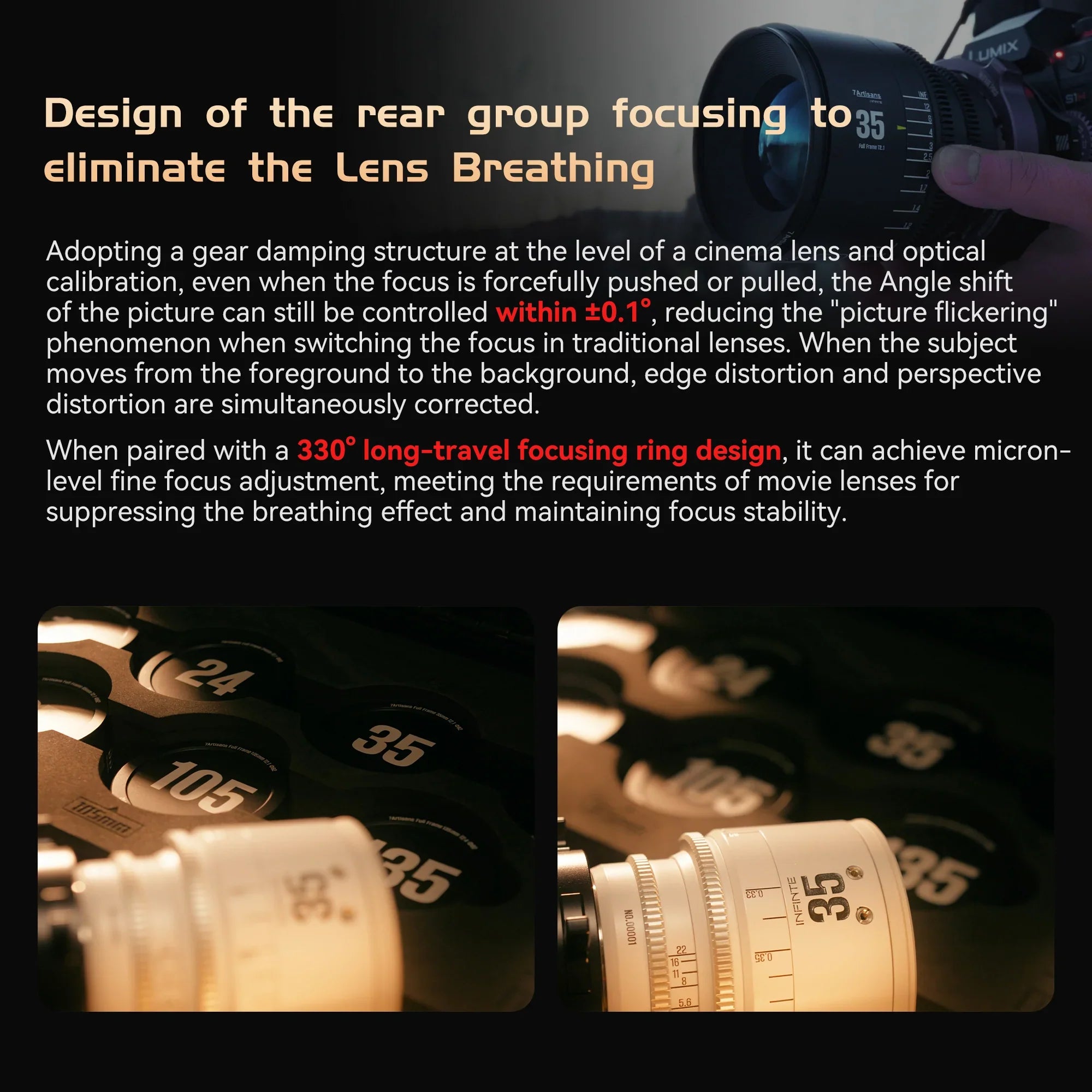 INFINITE Full Frame Cine Lens