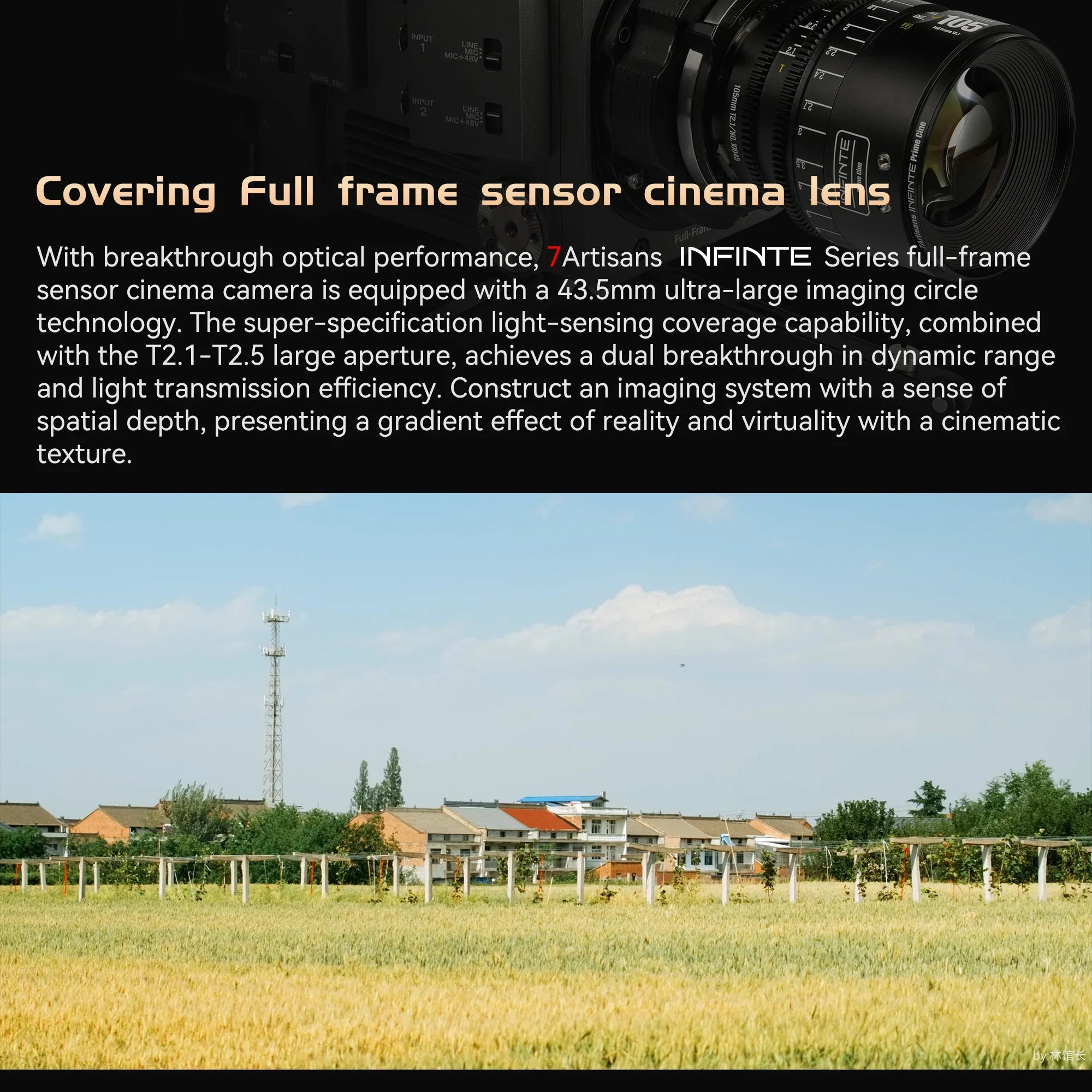 INFINITE Full Frame Cine Lens