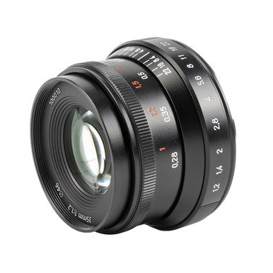 35mm MK II f/1.2 APS-C Manual Lens for M43 for Panasonic and Olympus