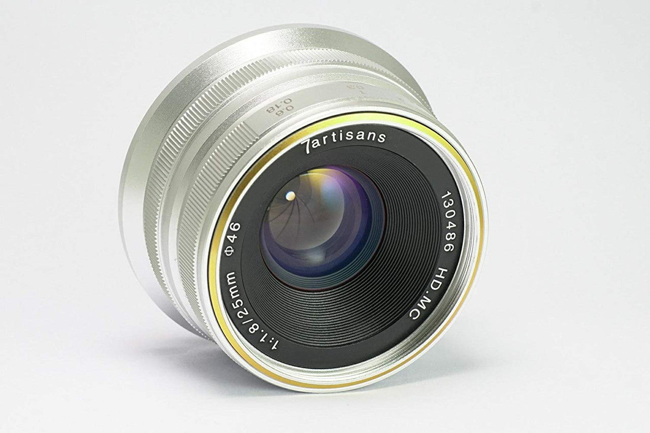 7Artisans 25mm f/1.8 Manual Focus Prime Fixed Lens for M43 for Panasonic & Olympus - 7Artisans UK