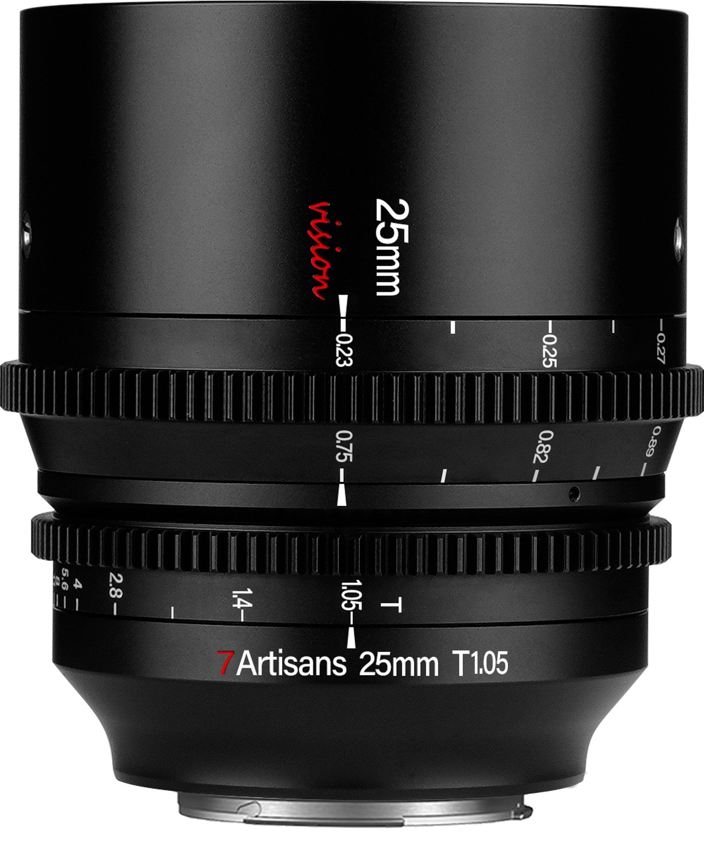 25mm T/1.05 Vision Series Cine Lens