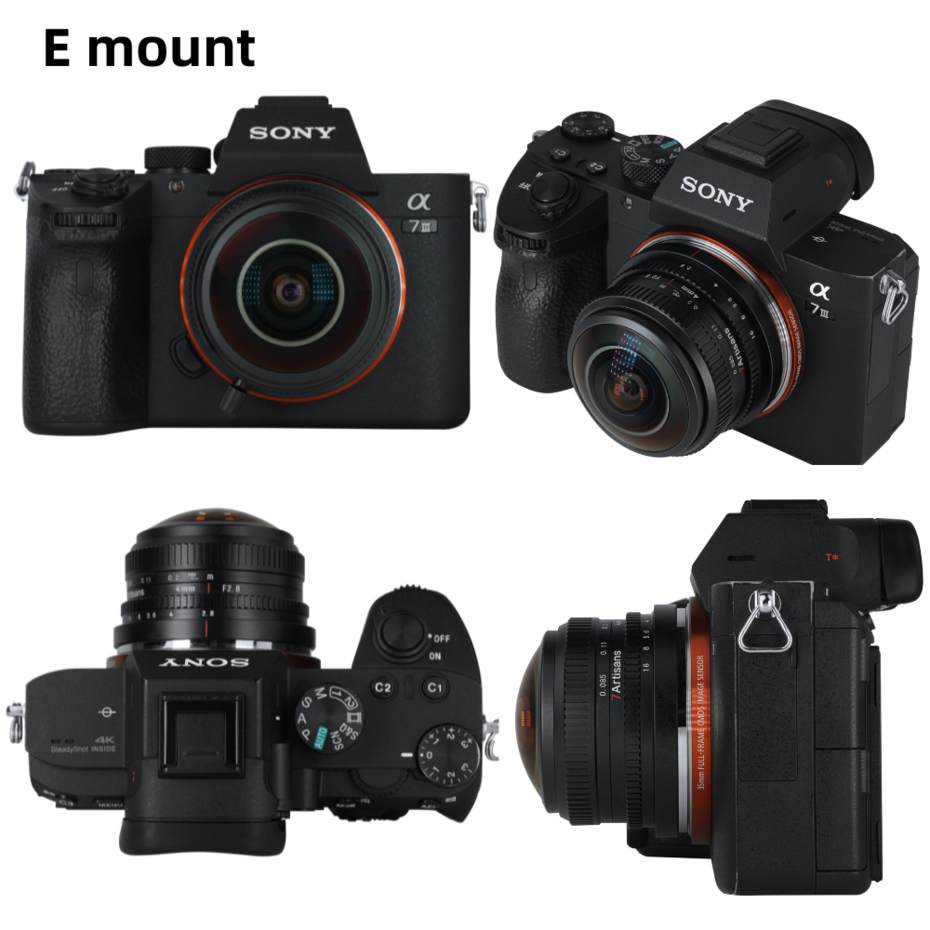 4mm f/2.8 Sony E Mount