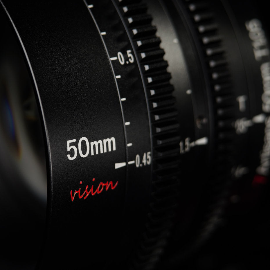 50mm T/1.05 Vision Series Cine Lens