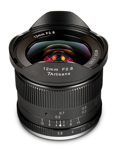 7Artisans 12mm f/2.8 APS-C Lens for M43 for Panasonic and Olympus - 7Artisans UK