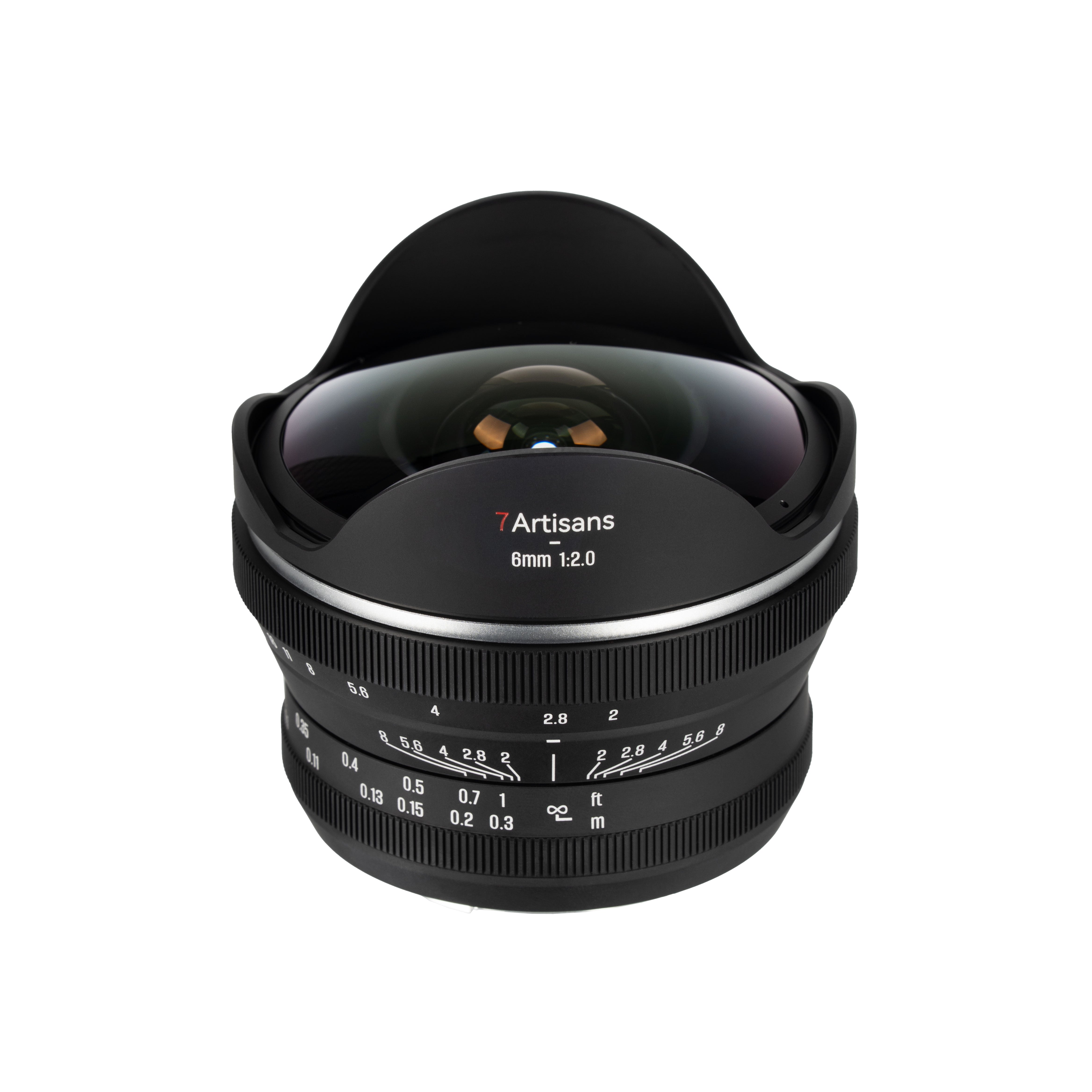 6mm f/2 APS-C Ultra Wide Fisheye