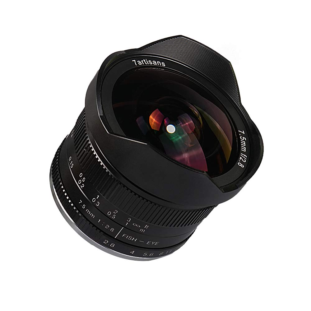 7Artisans 7.5mm f/2.8 Manual Focus Prime Fixed Lens for Sony E Mount - 7Artisans UK