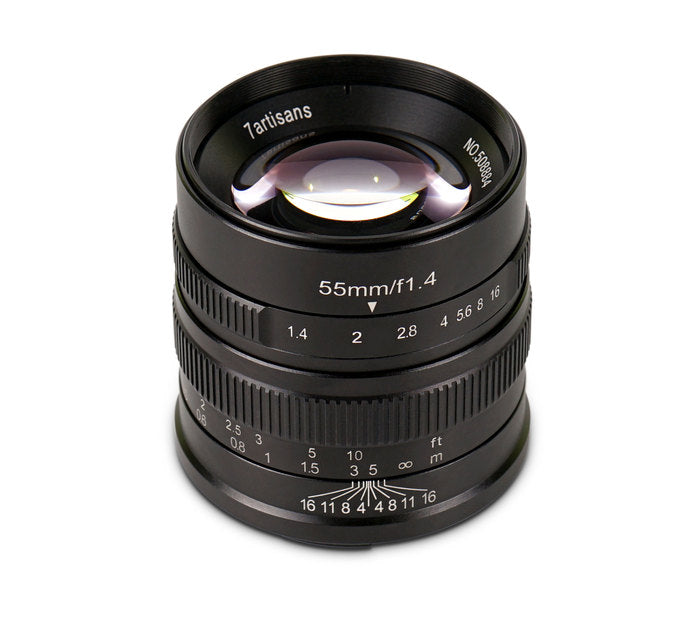 7Artisans 55mm f/1.4 for Fuji FX Mount - 7Artisans UK